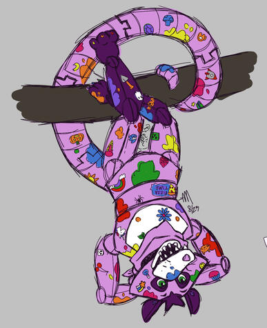 Fullbody sketch, colored, no background - $18